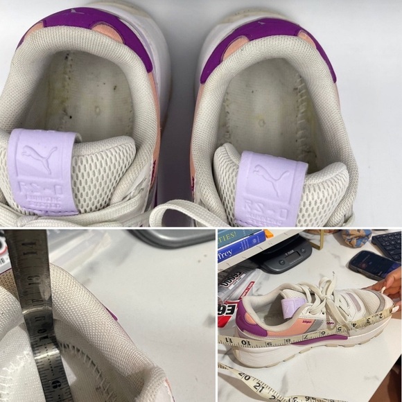 [368702 03] KID'S PUMA SNEAKER 6.5C RS 2.0 ARCADE AMUSE JR NIMBUS CLOUD PK60 - Picture 11 of 16